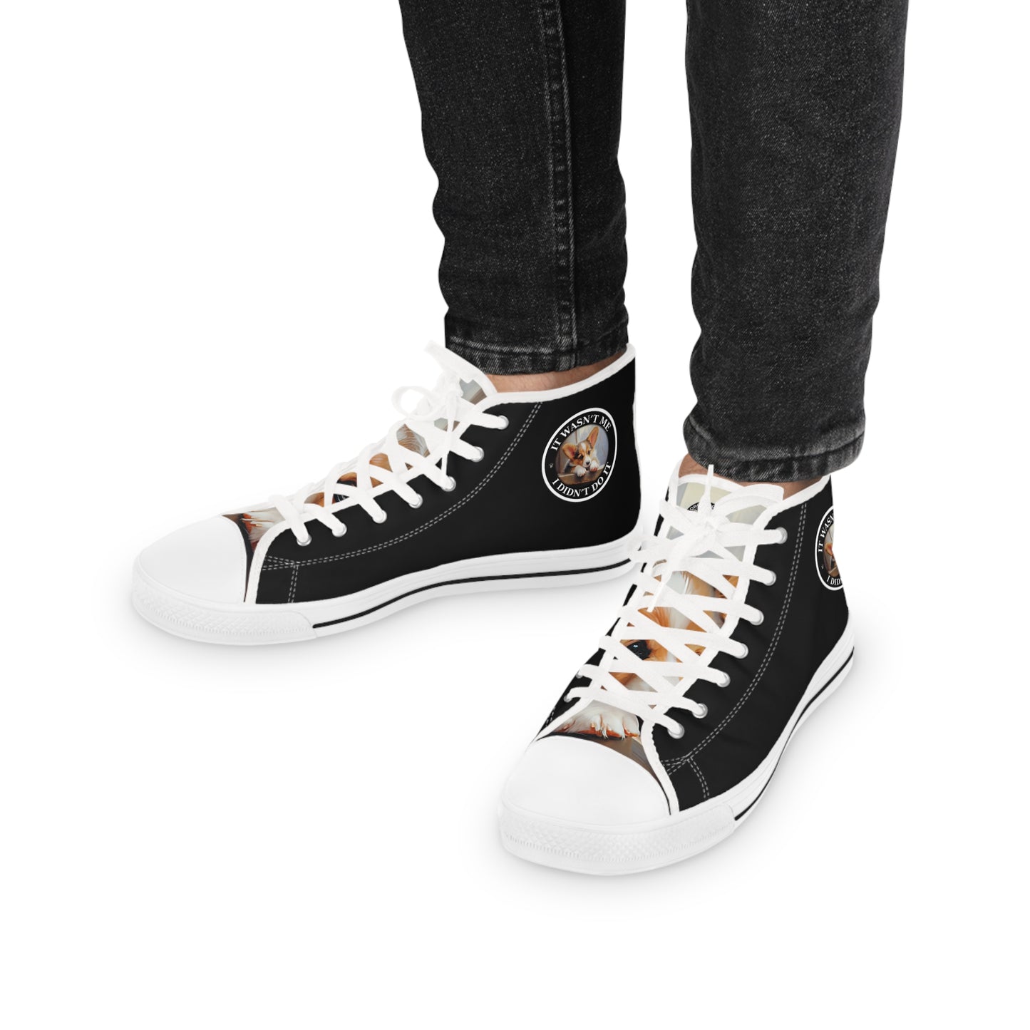 It Wasn't Me...I Didn't Do It - Men's High Top Sneakers