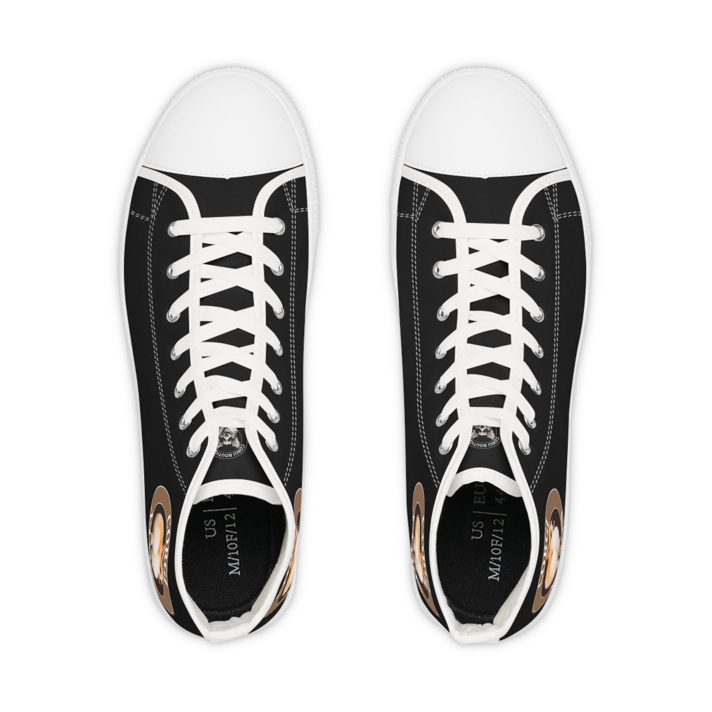 Corgi Nation - Men's High Top Sneakers