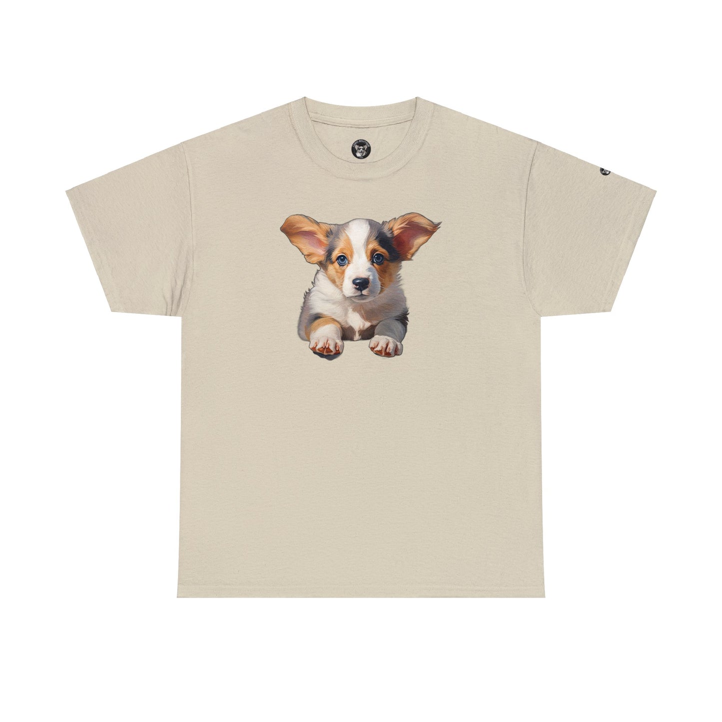 Puppy Portrait - Unisex Heavy Cotton Tee