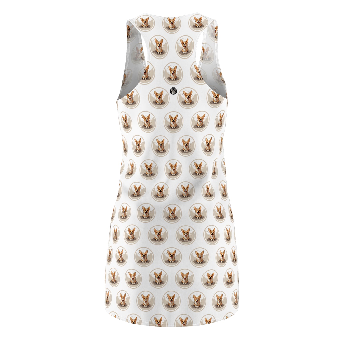 Corgi Cuteness Mosaic - Racerback Dress