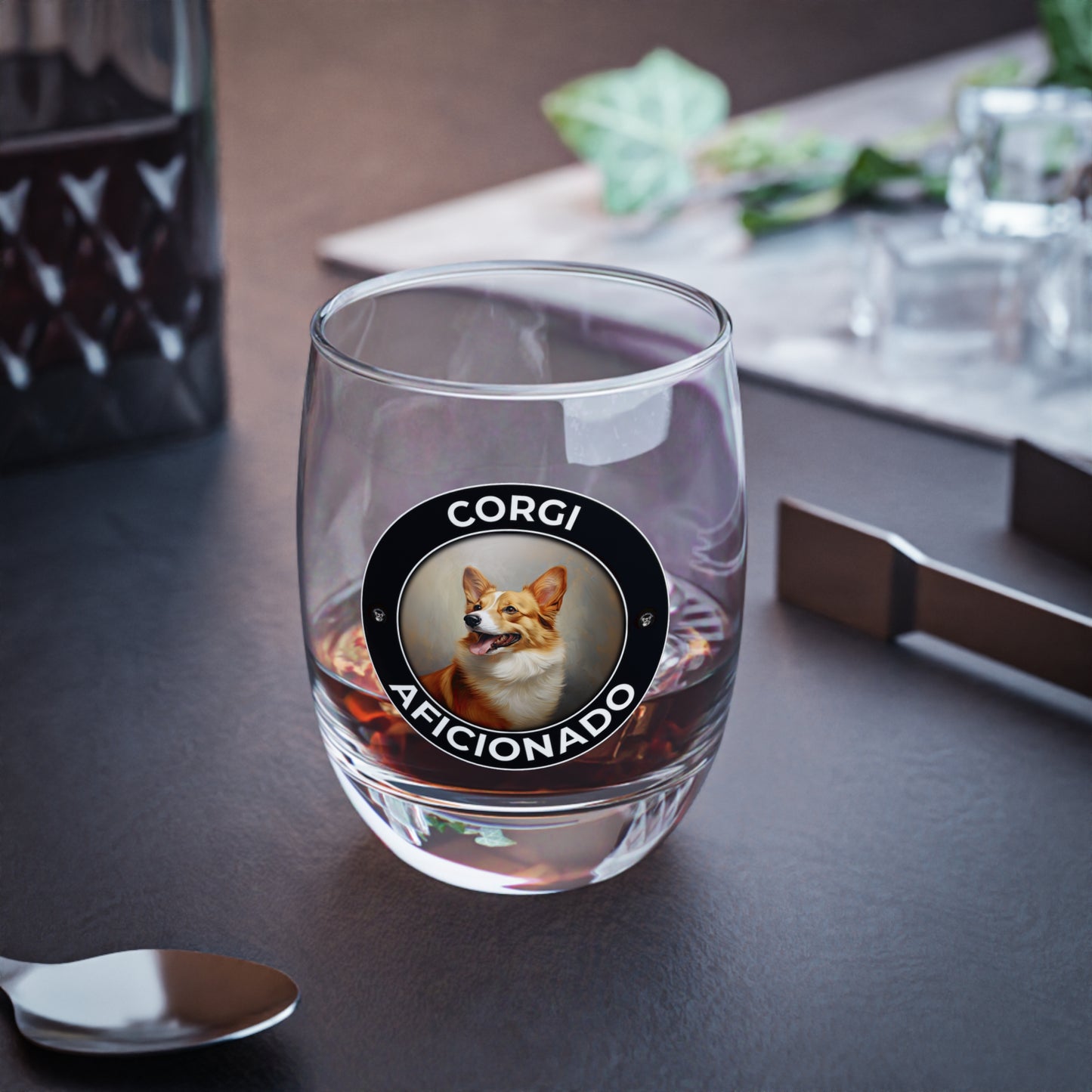 Corgi Aficionado - Whiskey/Juice Glass