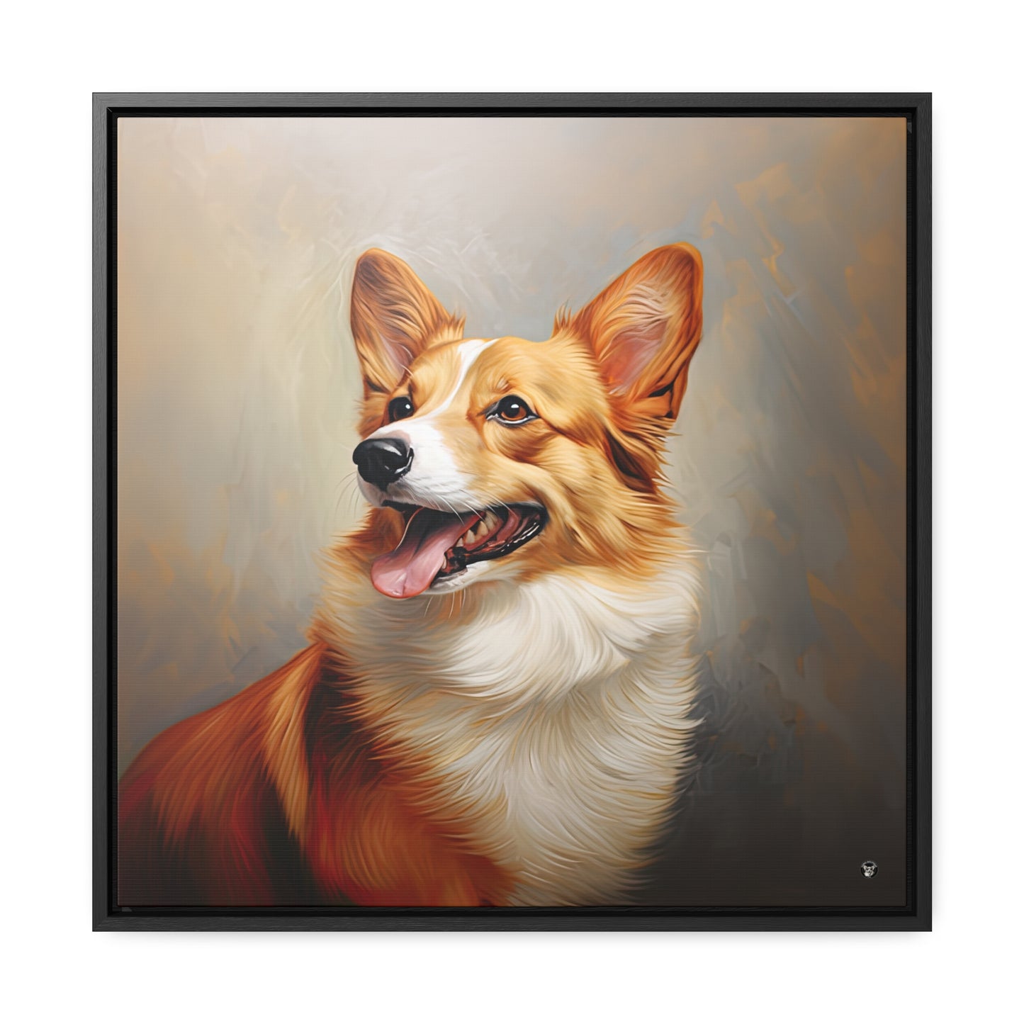 Pembroke Portrait - Framed on Canvas