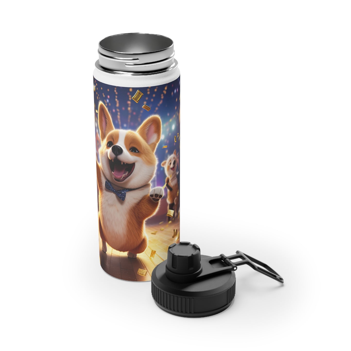 Party Pup - Water Bottle with Sport Lid