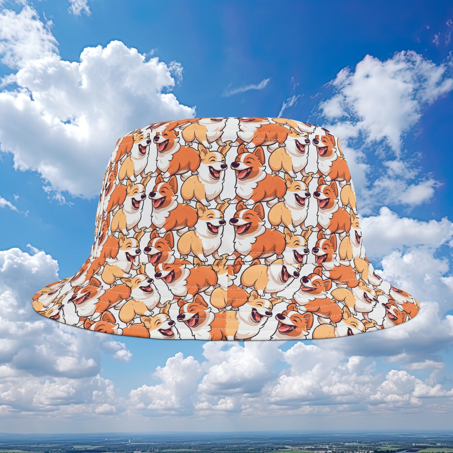 Corgi Couple - Bucket Hat