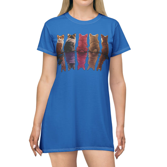 Corgi Reflection T-Dress