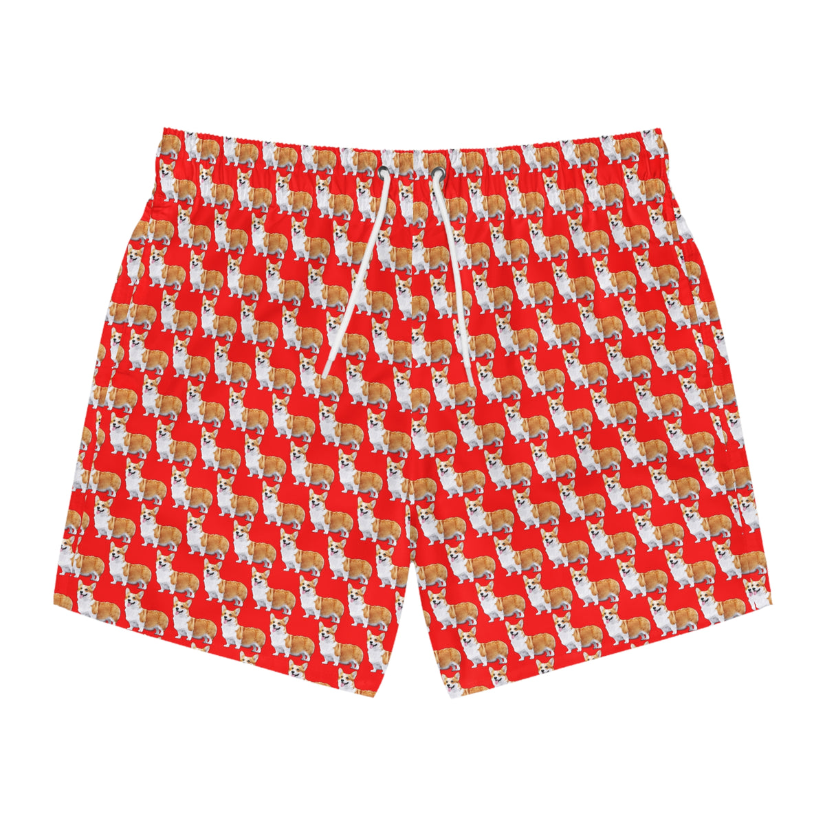 Best In Show Swim Trunks - Red Corgi Swimsuit