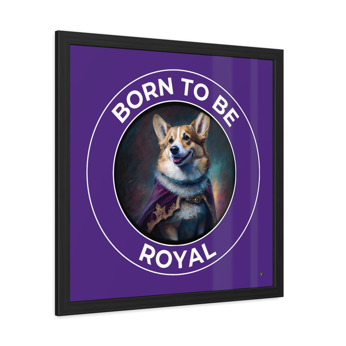 Born To Be Royal - Framed Print