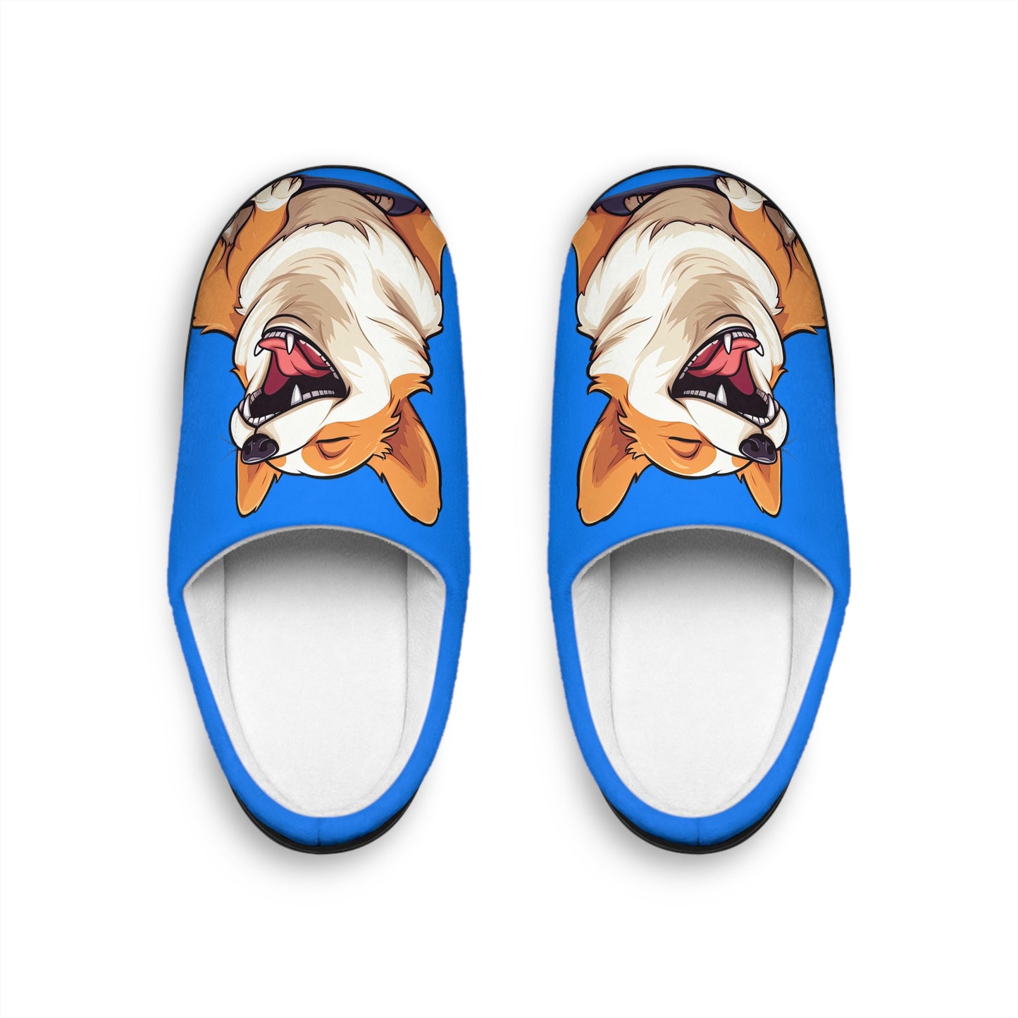Comical Corgi Men's Slippers