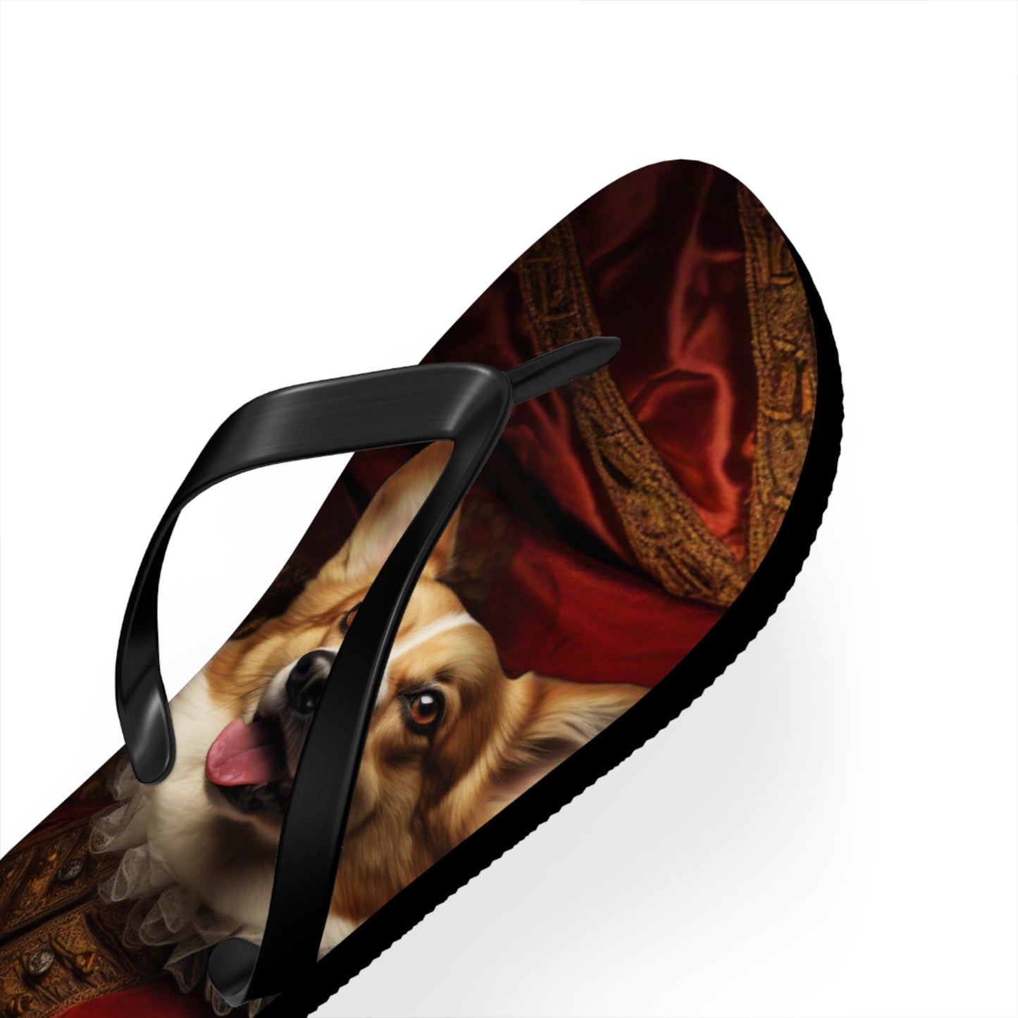 Renaissance Corgi Flip-Flops