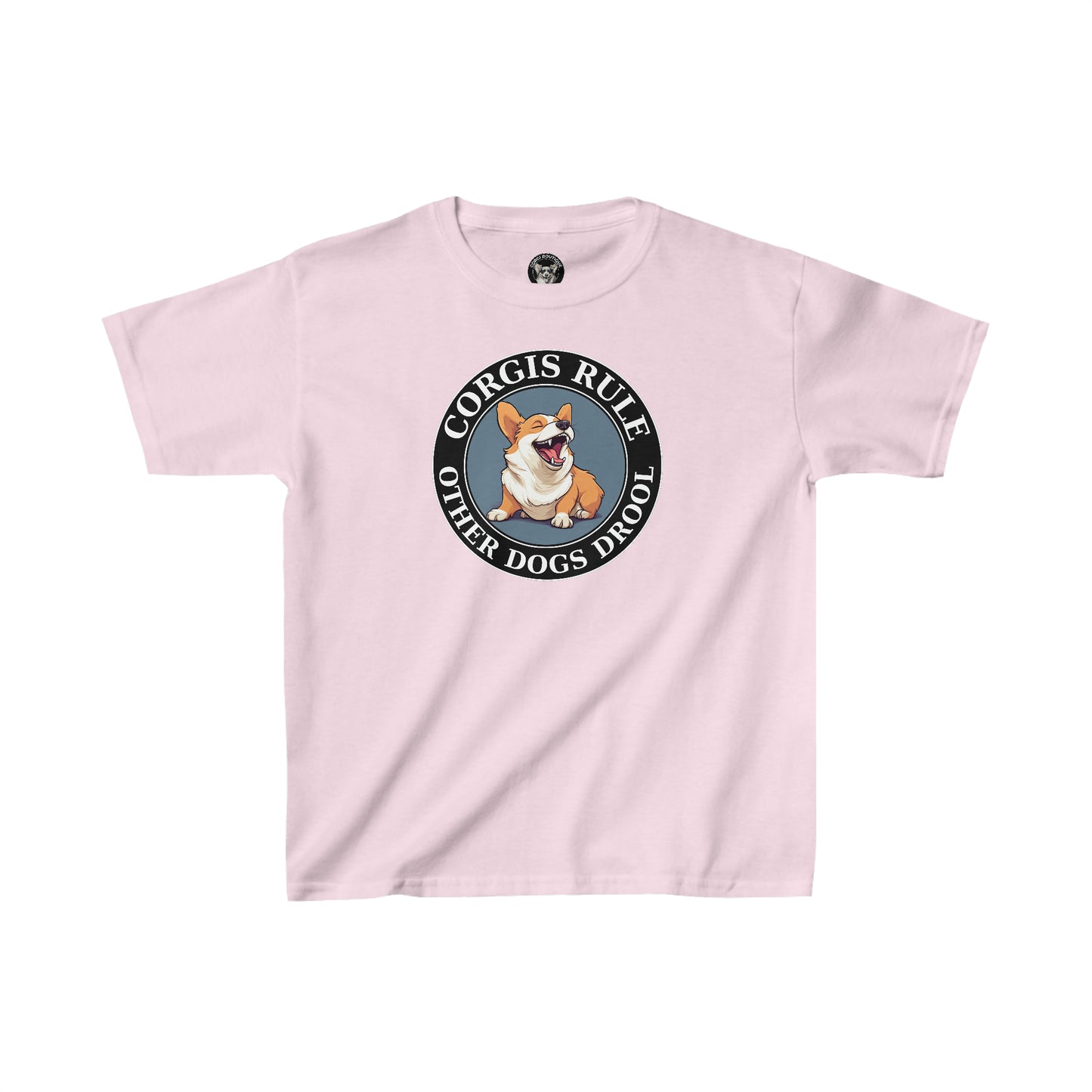 Corgis Rule...Other Dogs Drool - Kids Heavy Cotton Tee