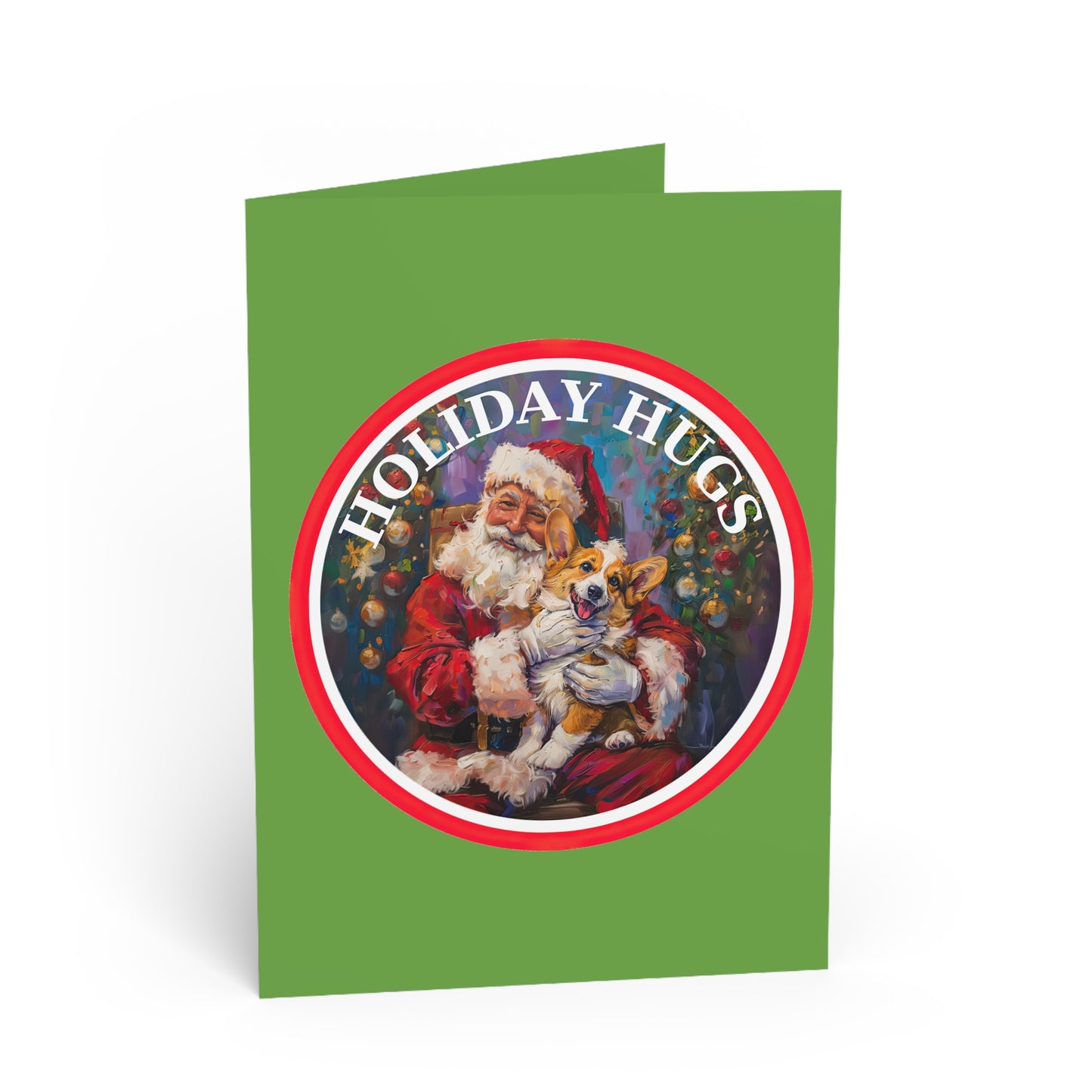 Holiday Hugs - Greeting Card