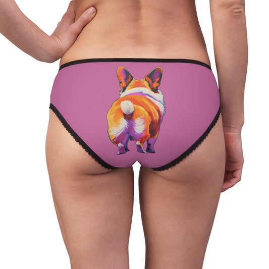 Corgi Butt Panties in Pink