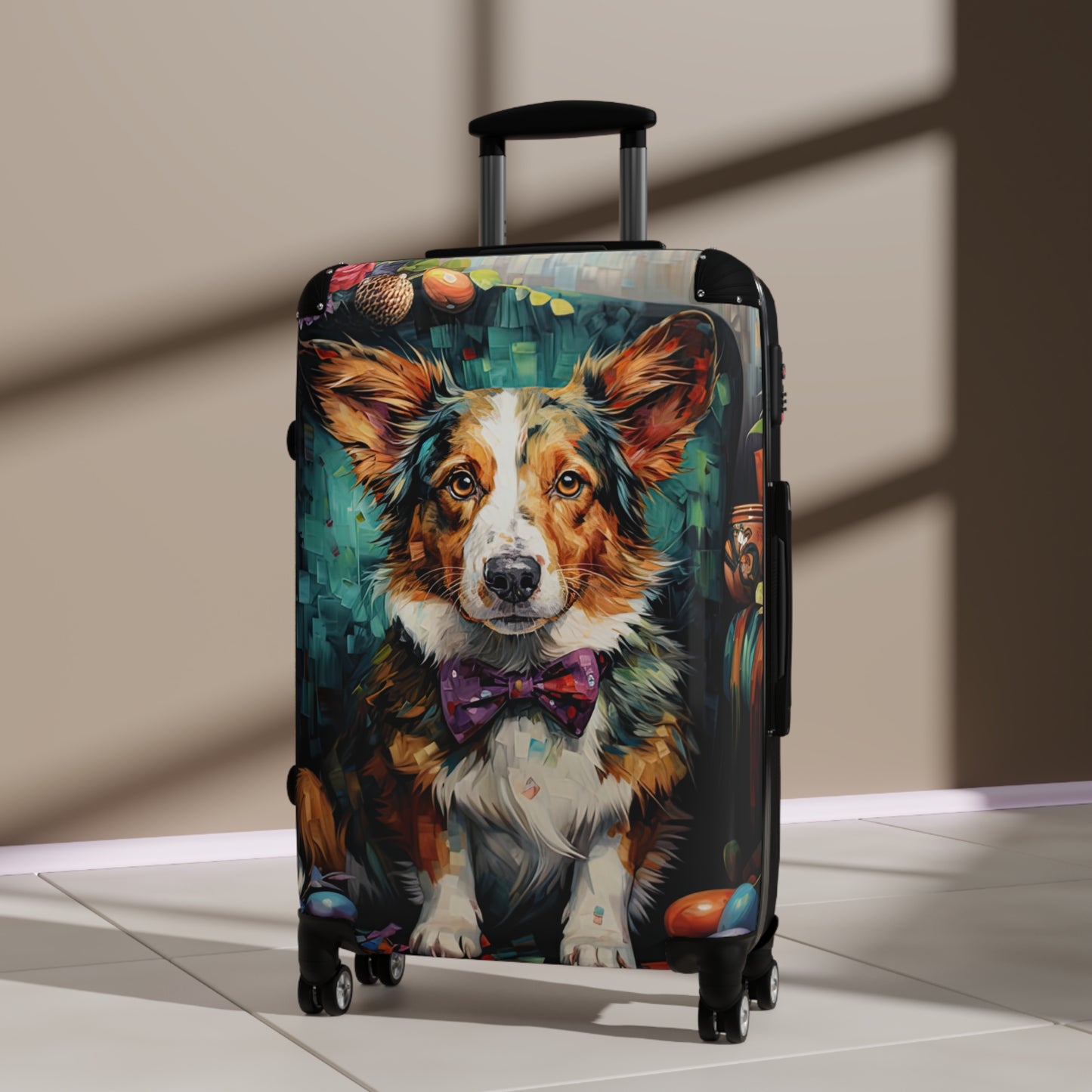 Formal Corgi - Suitcase