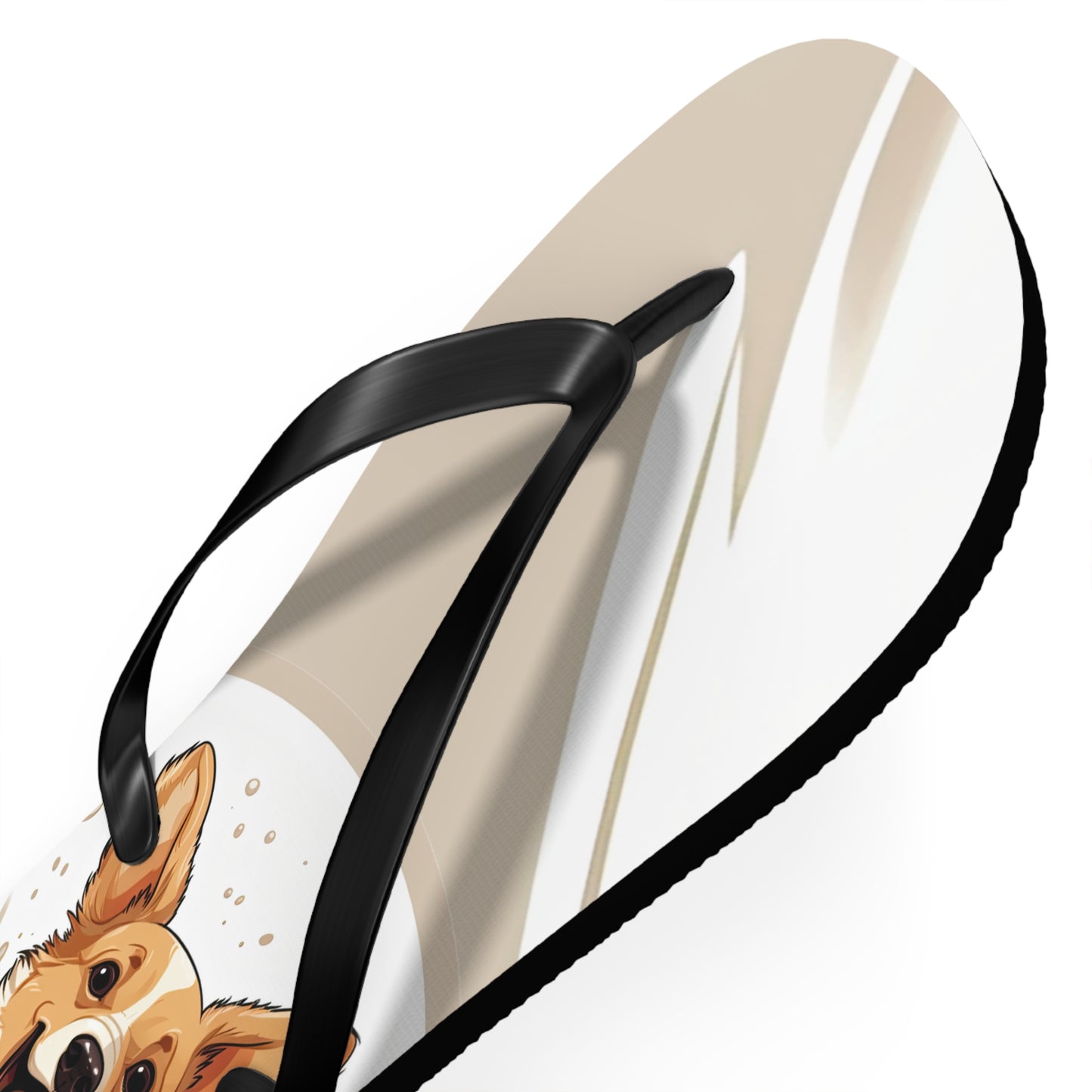 Corgi Cuteness Flip-Flops