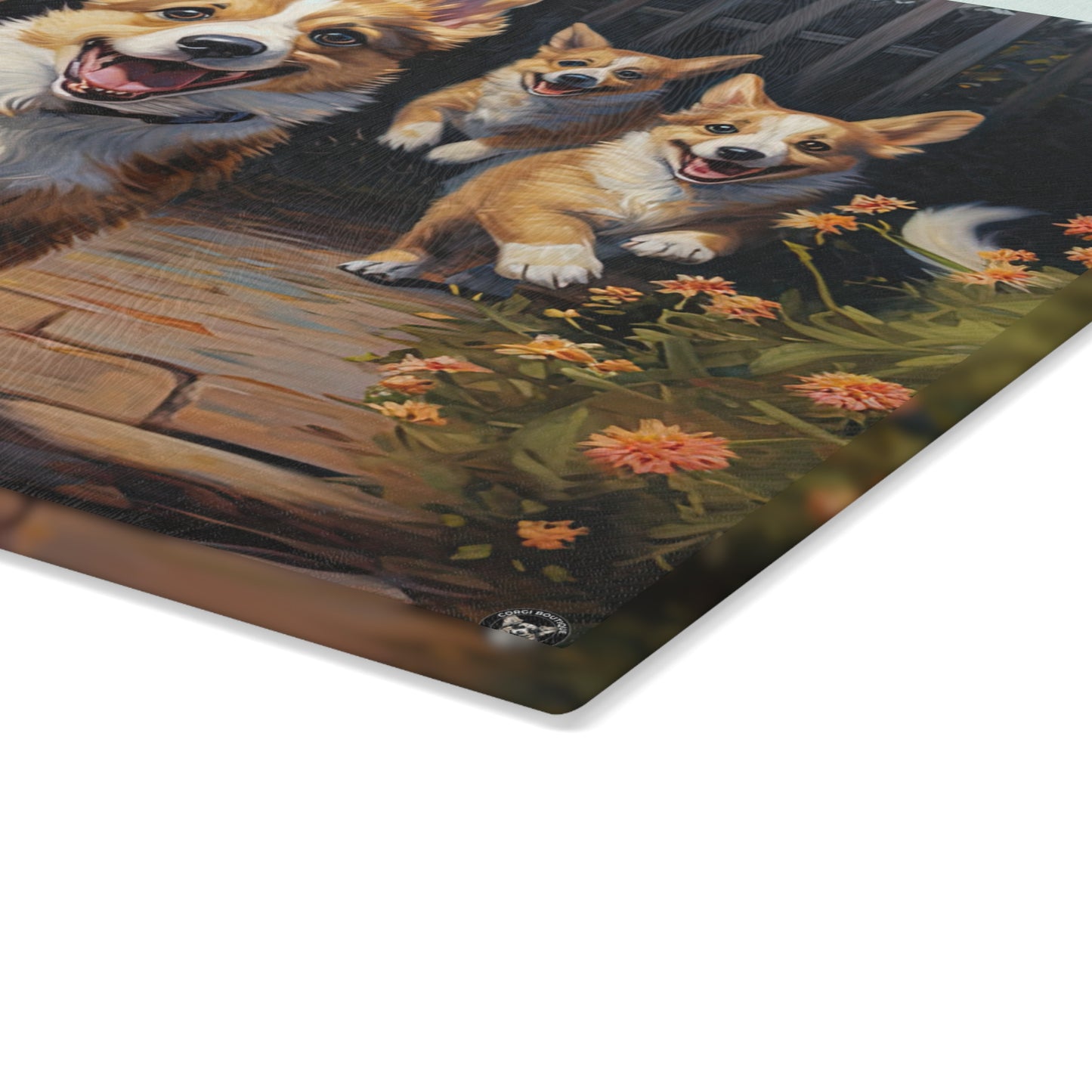 Welcome Home - Glass Cutting Board
