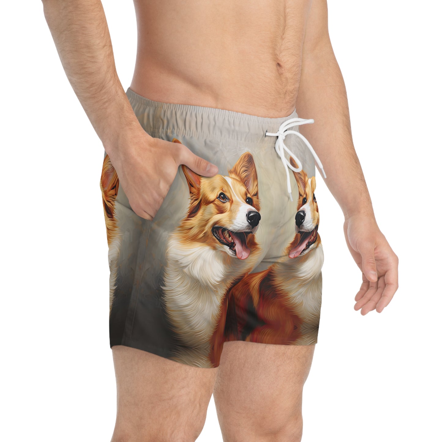 Pembroke Portrait Swim Trunks