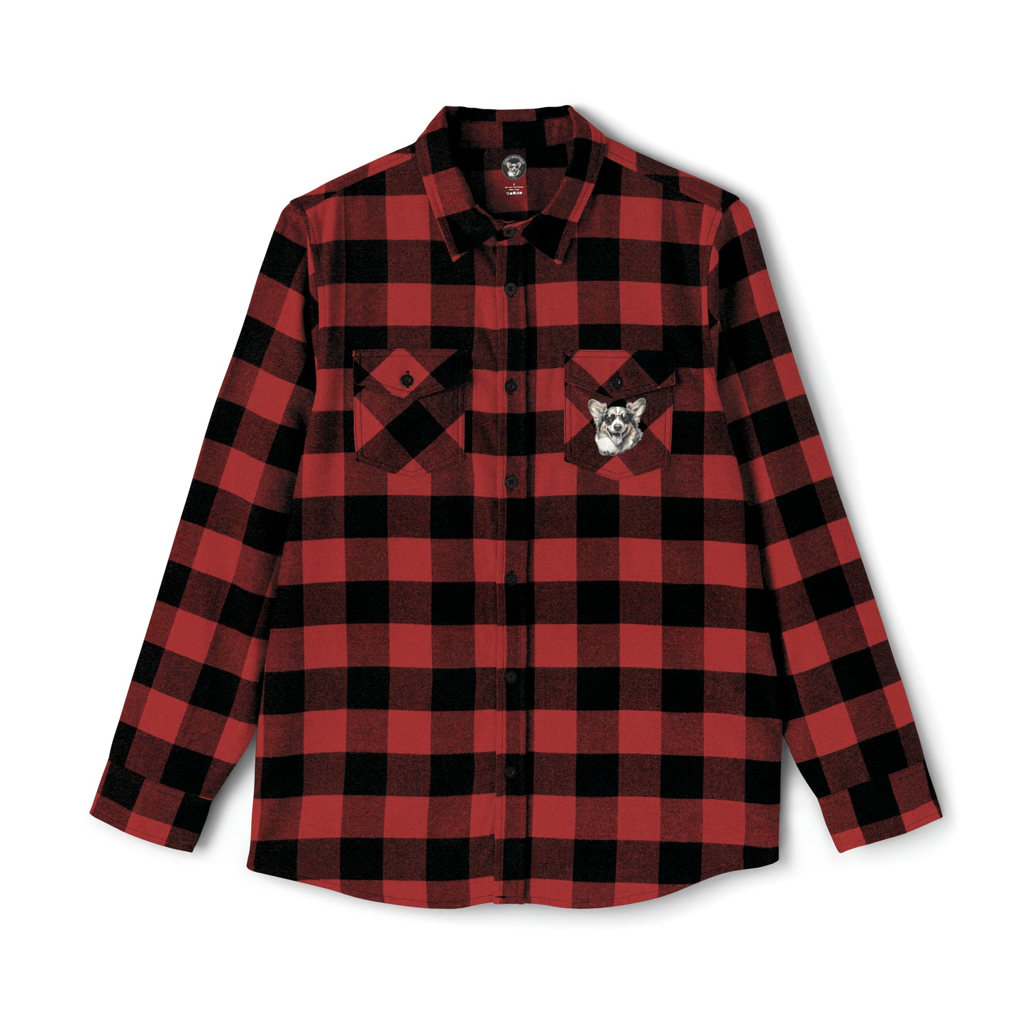 Corgi Cool - Flannel Shirt