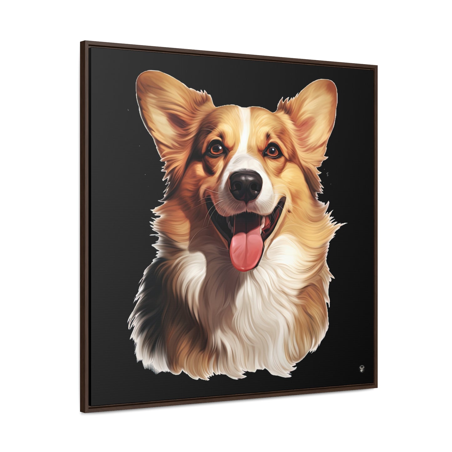 The Celebrity - Framed on Canvas