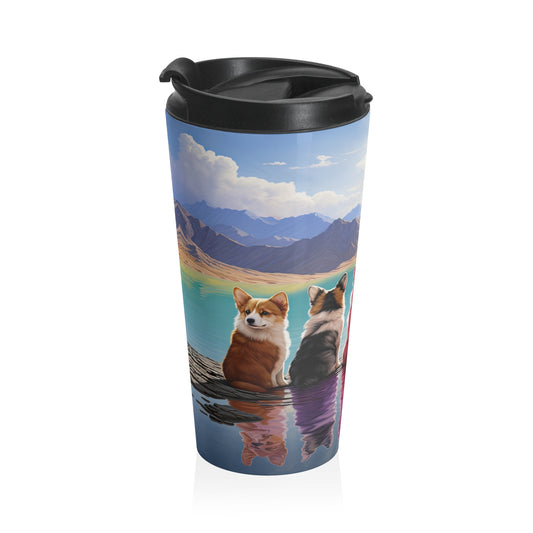 Corgi Lake - Travel Mug