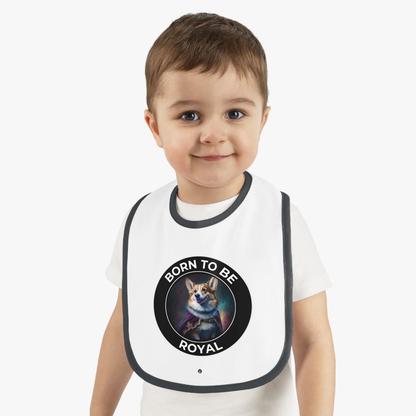 Born To Be Royal - Baby Bib