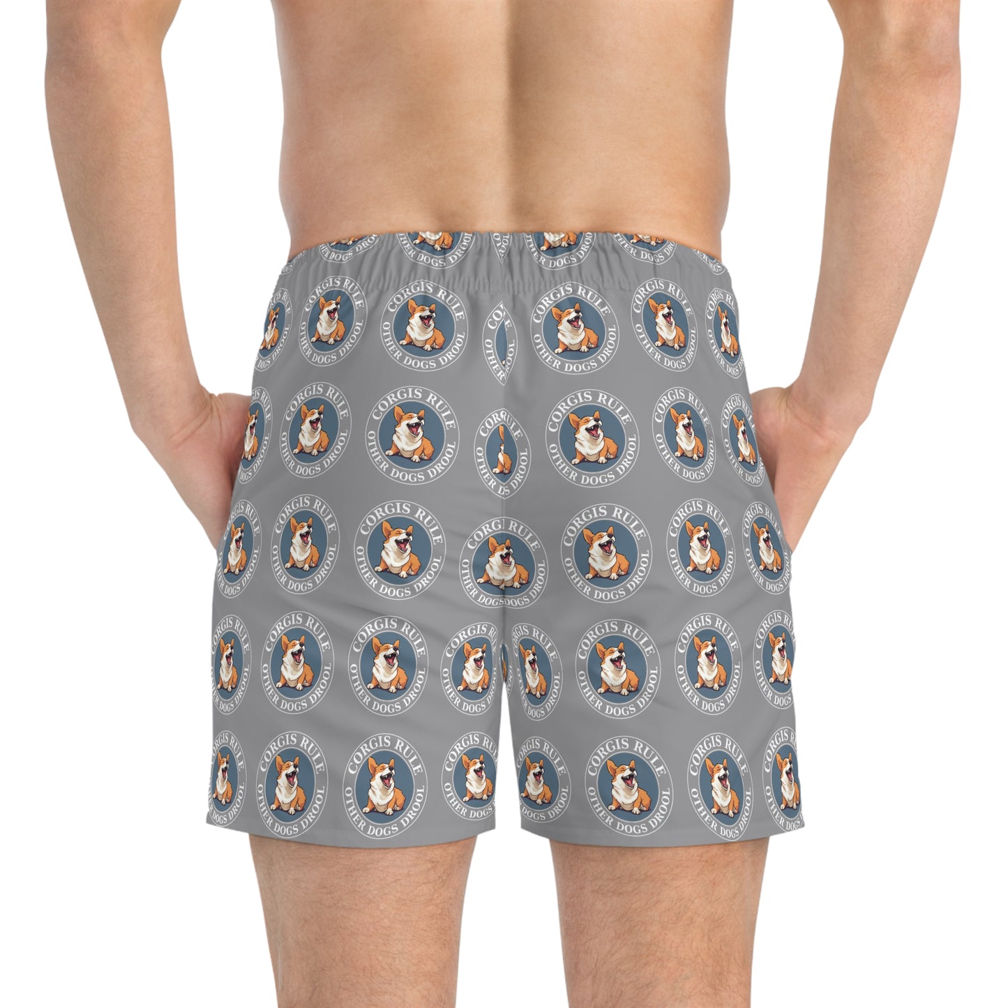 Corgis Rule...Other Dogs Drool - Swim Trunks