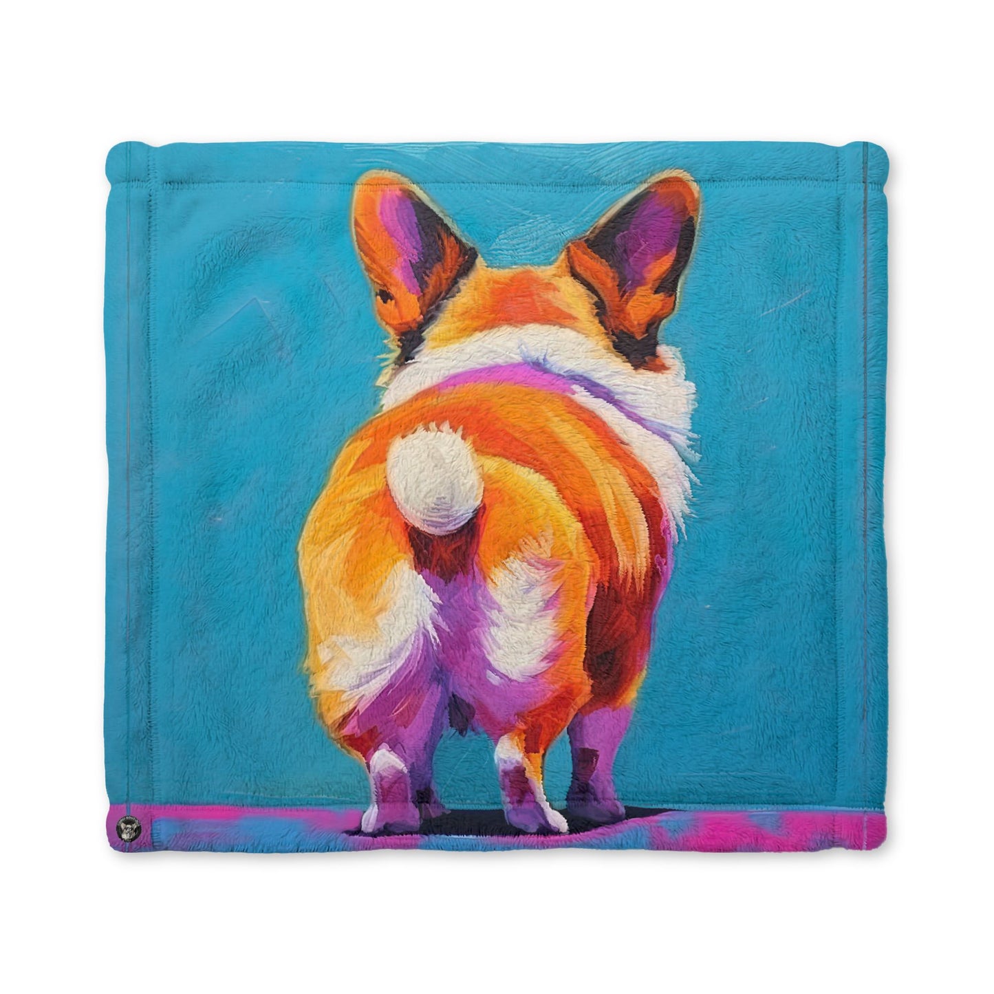 Corgi Butt Cuddle Blanket