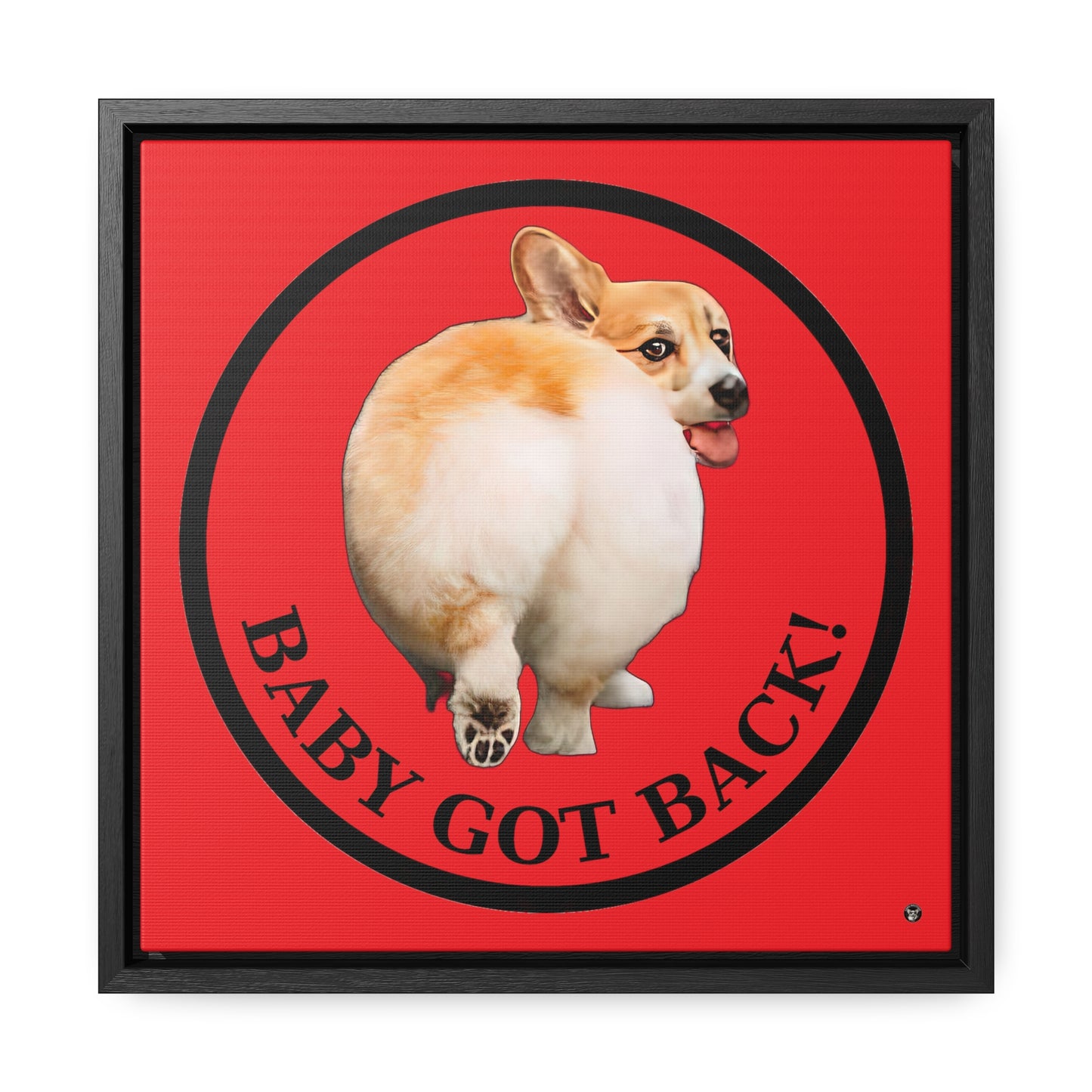 Baby Got Back - Framed on Canvas