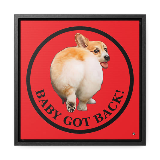 Baby Got Back - Framed on Canvas