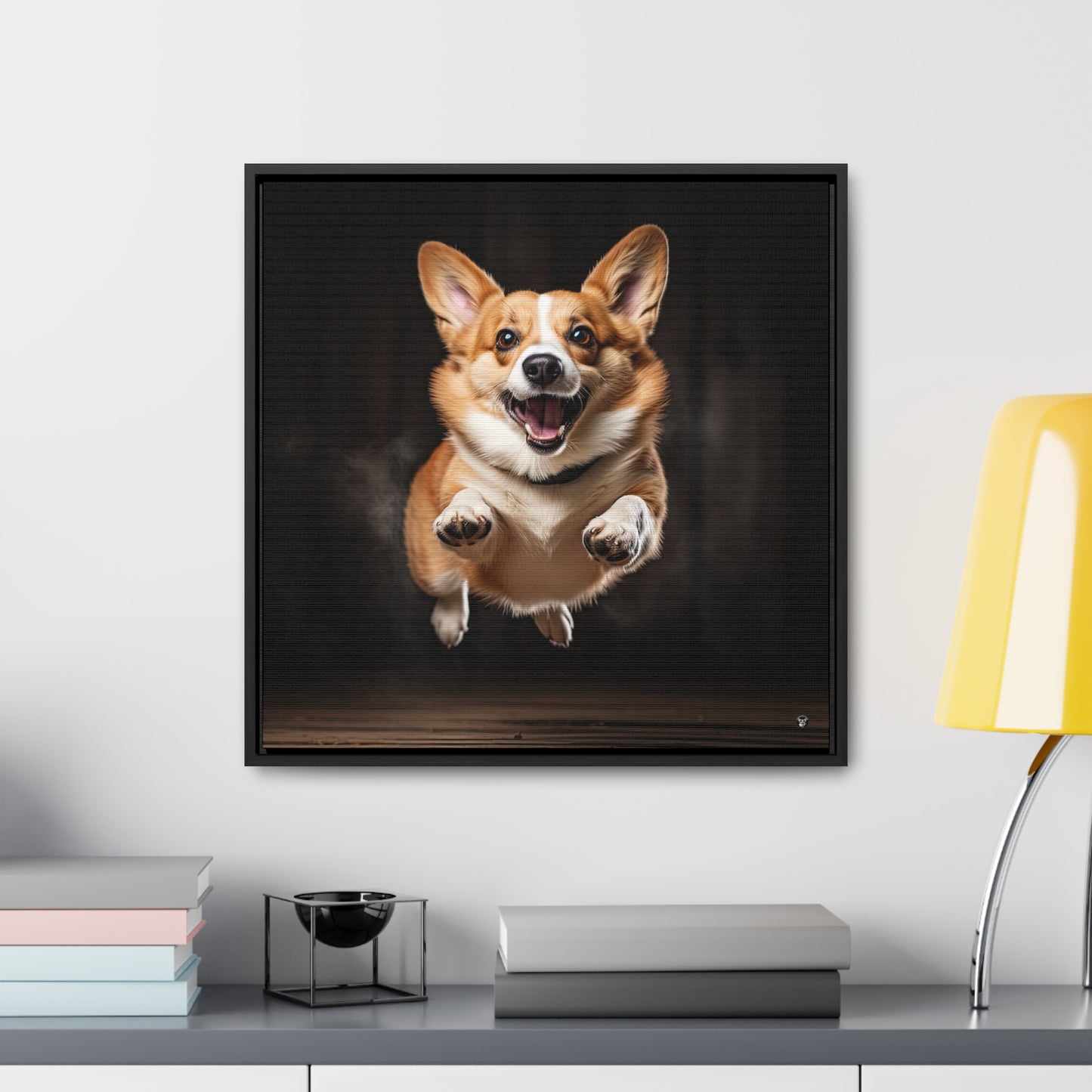 The Greeter - Framed on Canvas