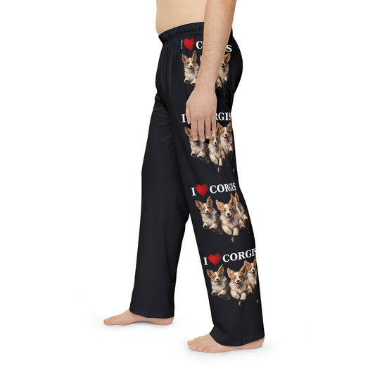 I Heart Corgis - Men's Pajama Pants