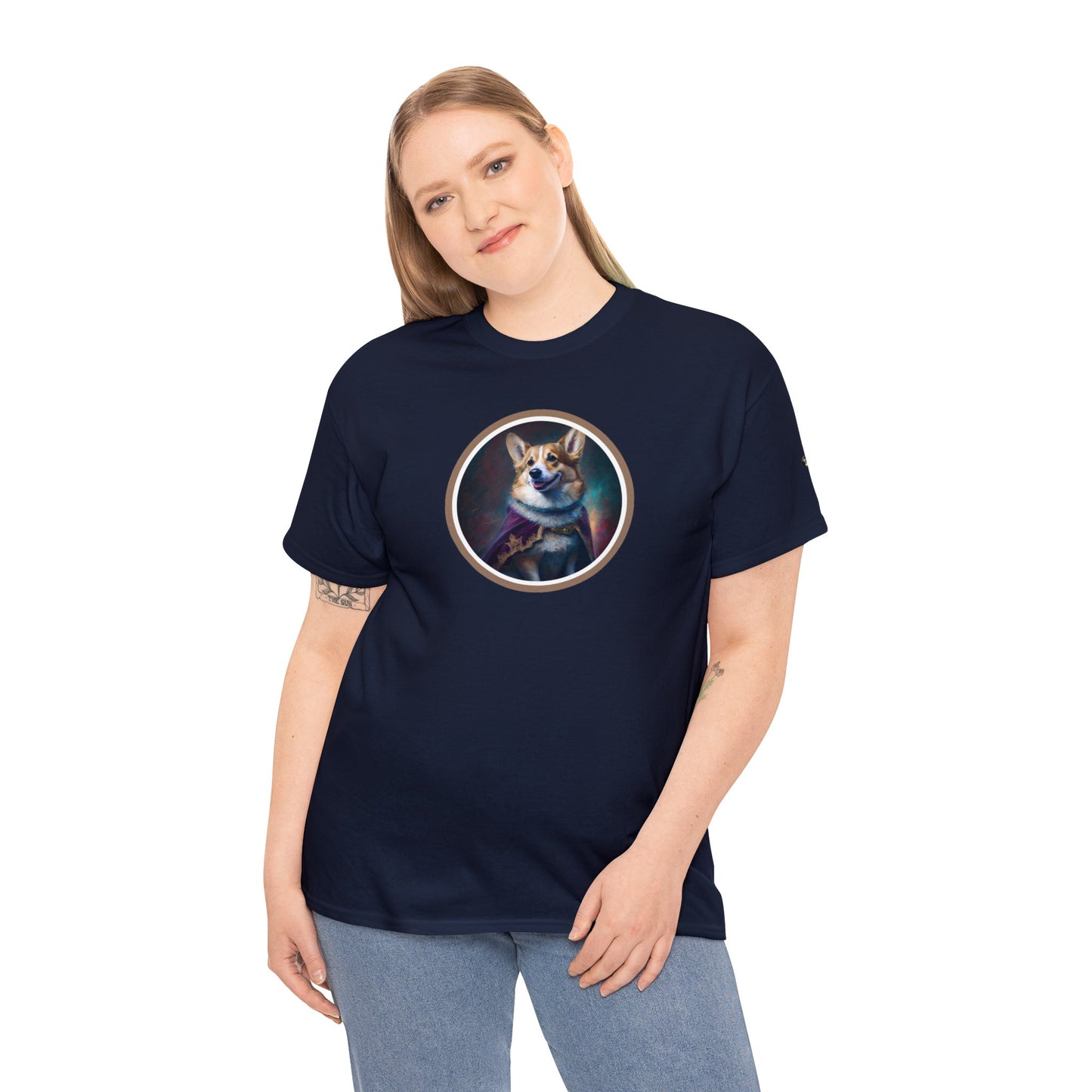 Corgi Royalty - Unisex Heavy Cotton Tee