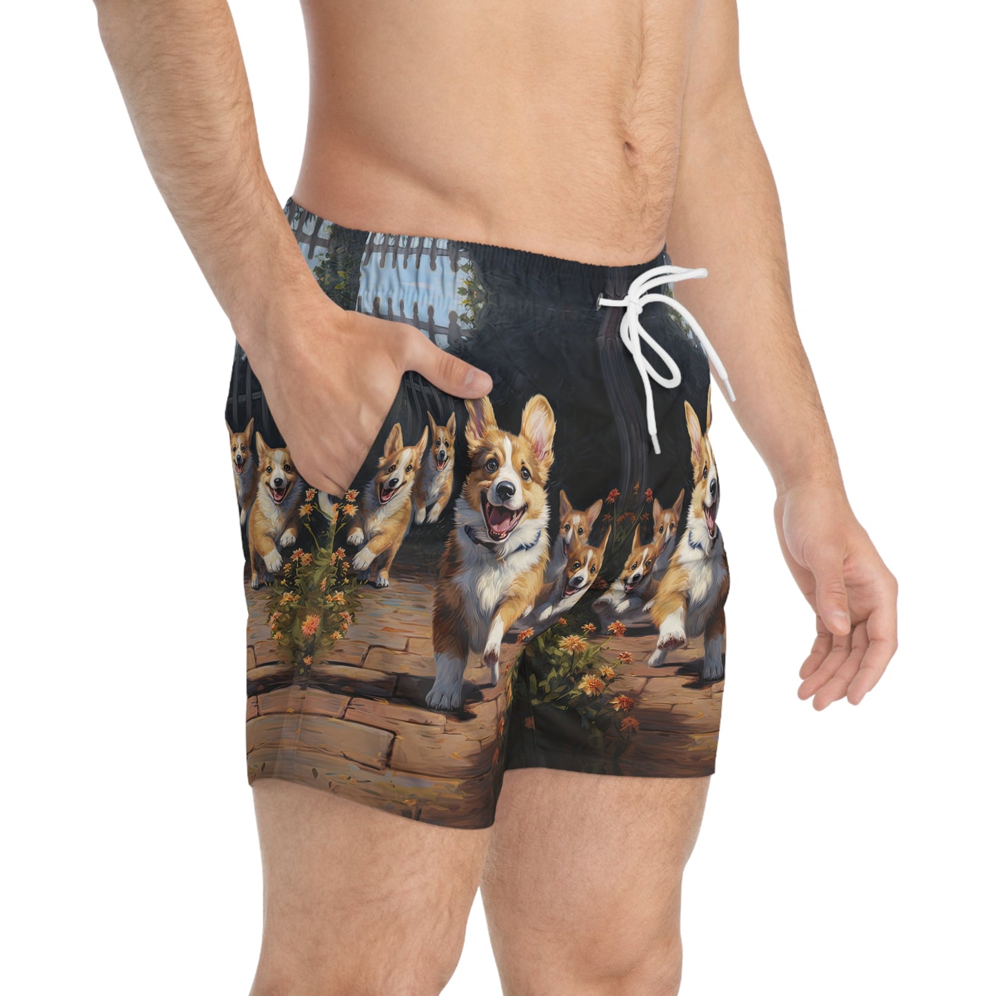 Welcome Home Swim Trunks
