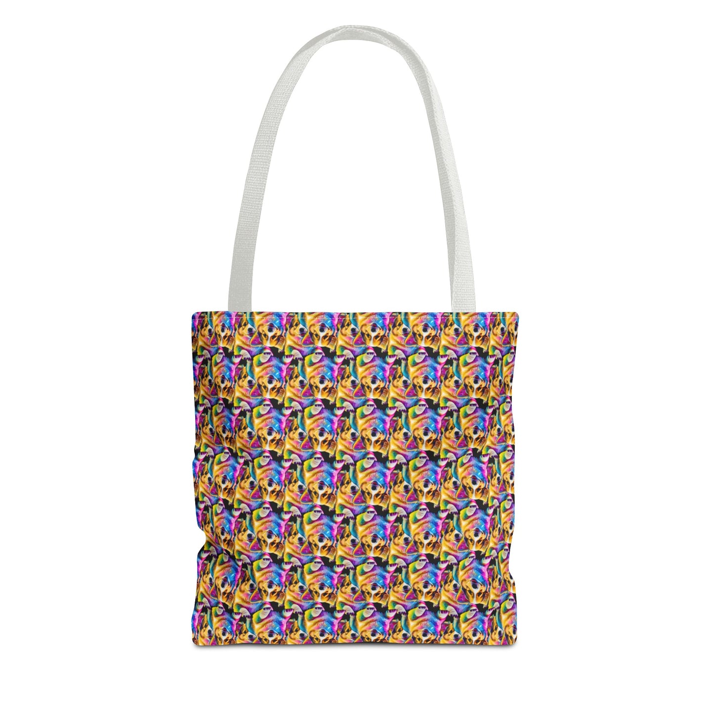 Colorful Corgi Mosaic - Tote Bag