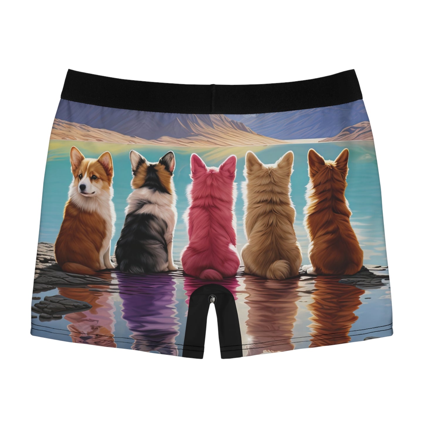 Corgi Lake Boxer Briefs