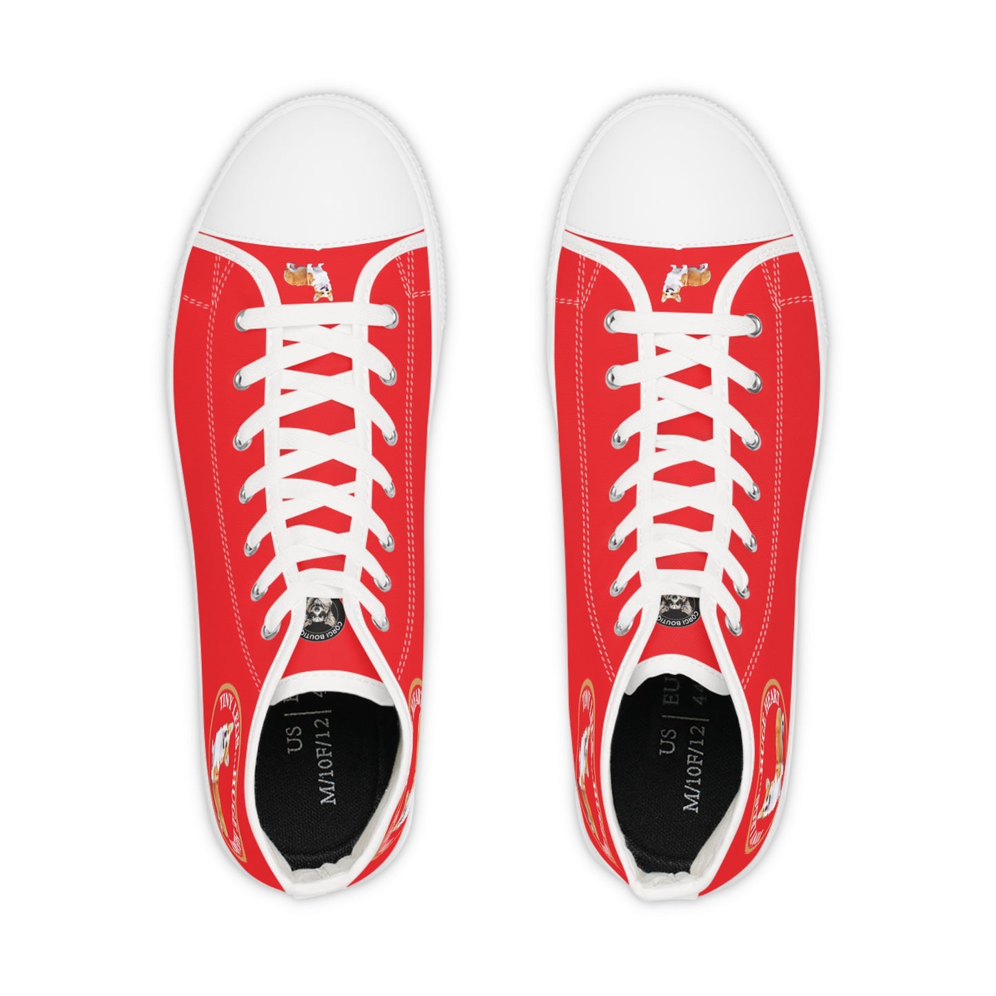 Tiny Legs...Huge Heart - Men's High Top Sneakers