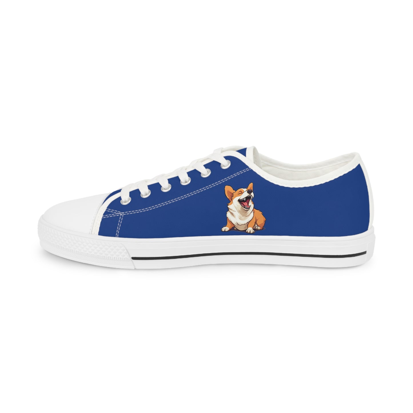 Comical Corgi - Men's Low Top Sneakers
