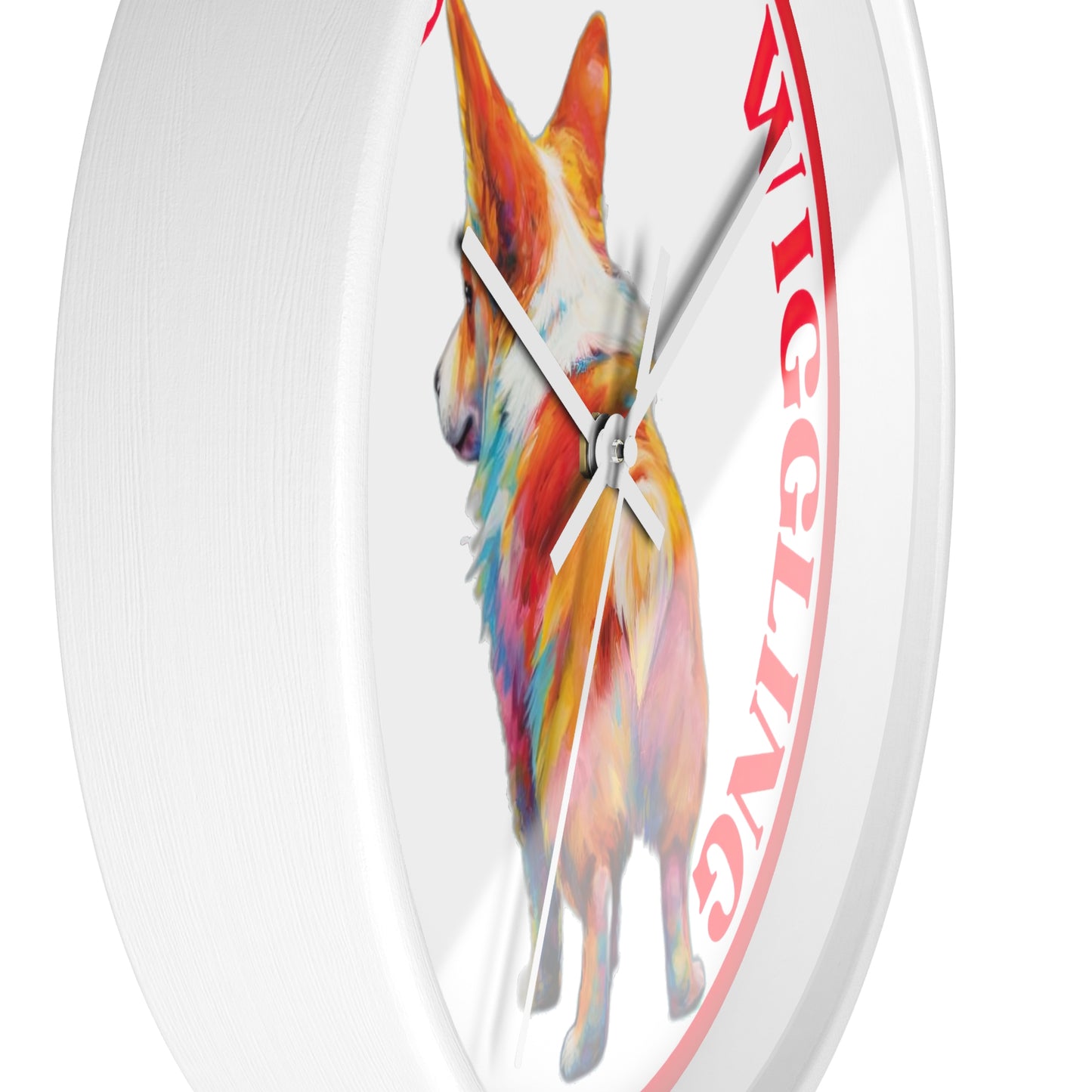 Just Keep Wiggling - Wall Clock