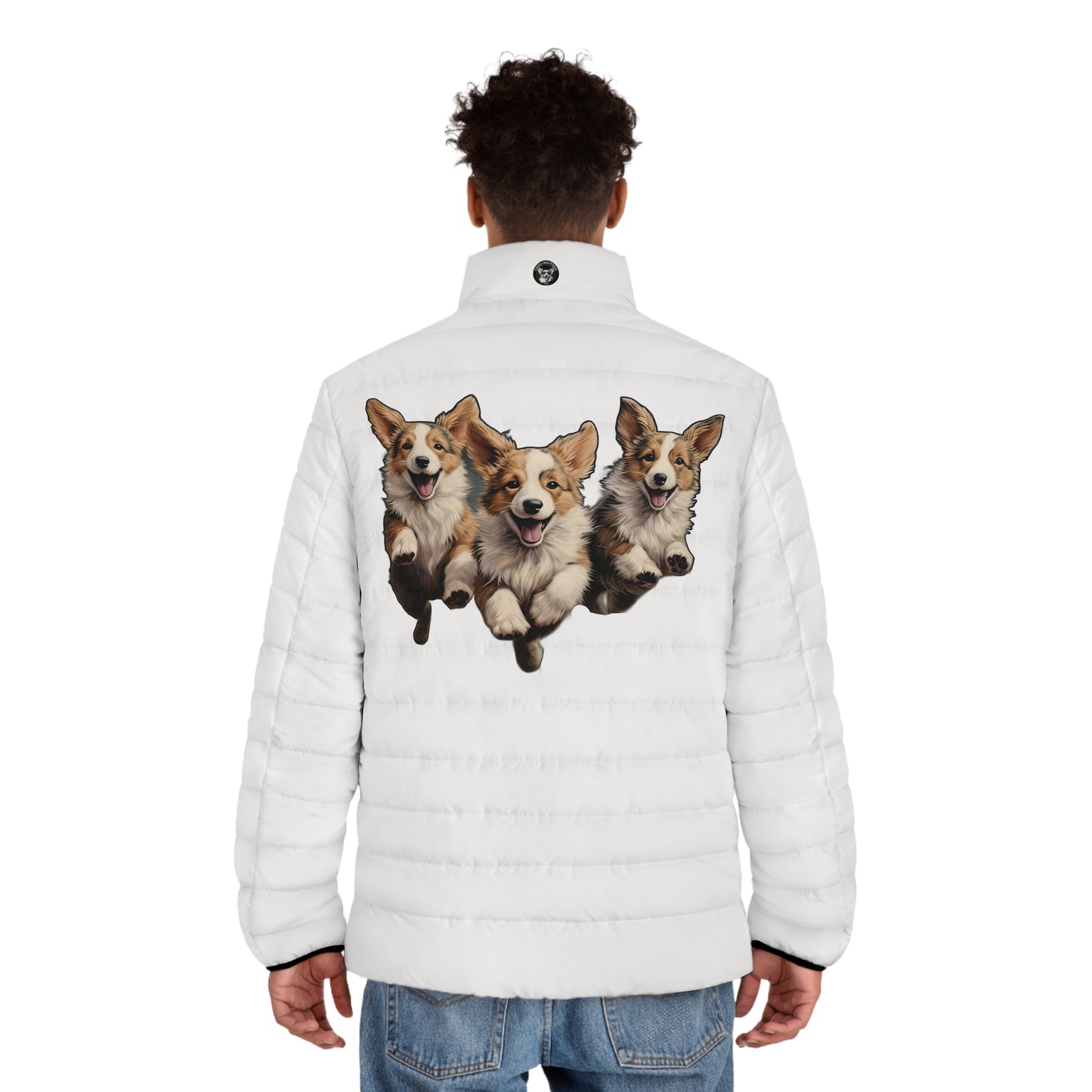 I Heart Corgis Puffer Jacket