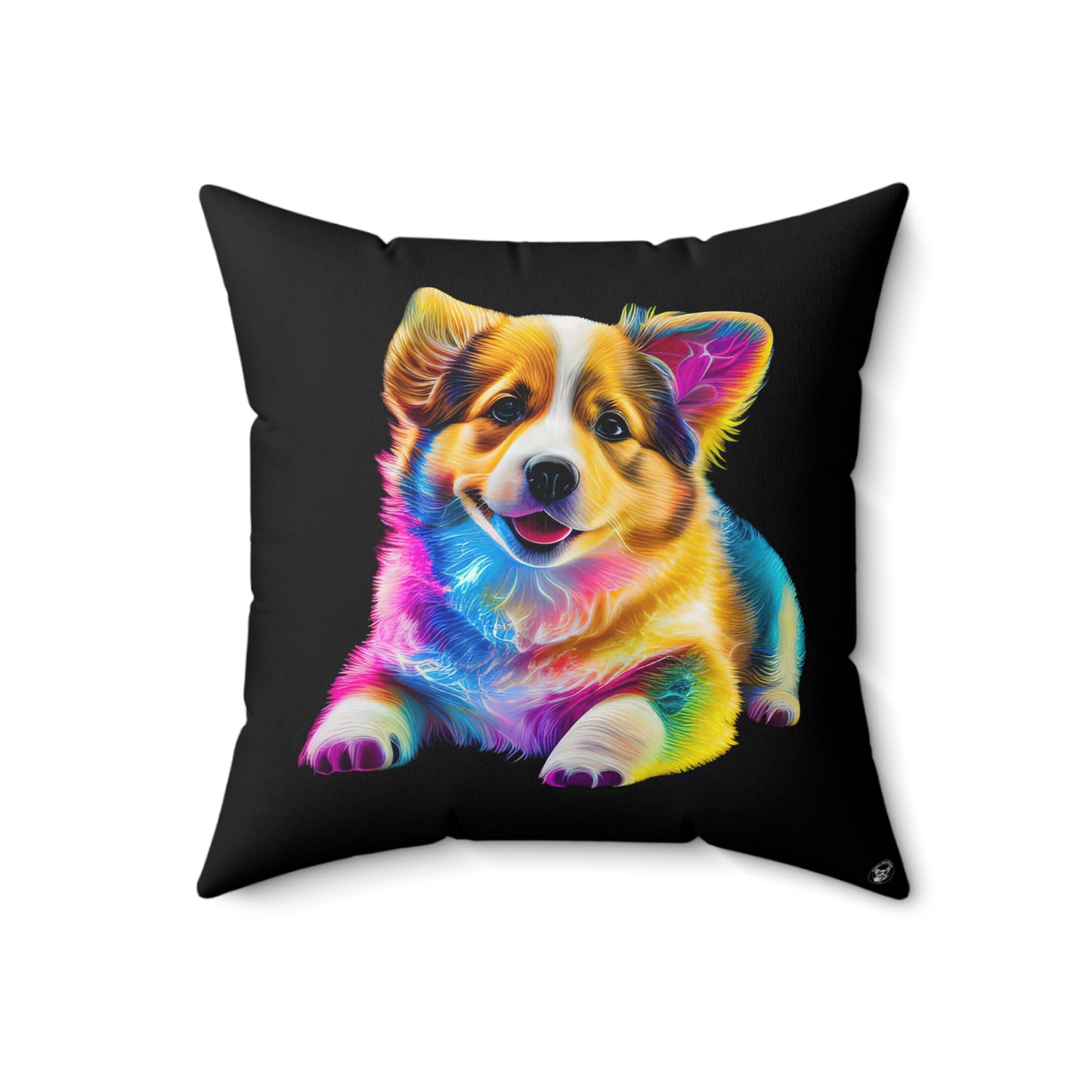 Colorful Corgi - Throw Pillow