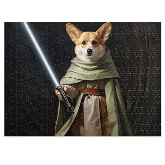 Jedi Corgi - Jigsaw Puzzle