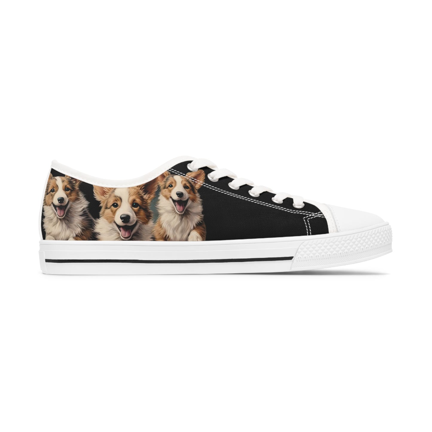 Corgi Crew - Women's Low Top Sneakers