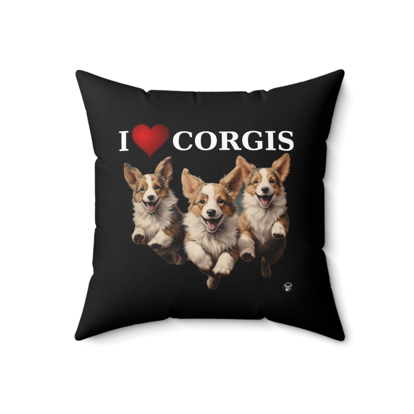 I Heart Corgis - Throw Pillow