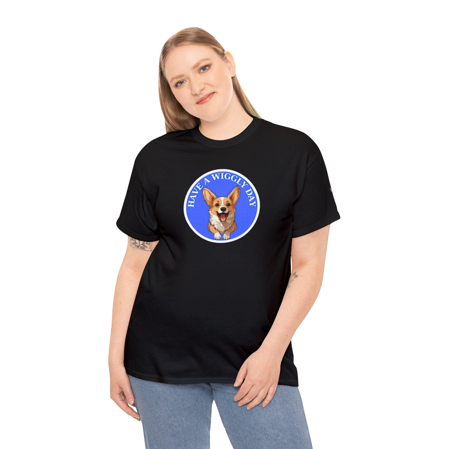 Have a Wiggly Day - Unisex Heavy Cotton Tee