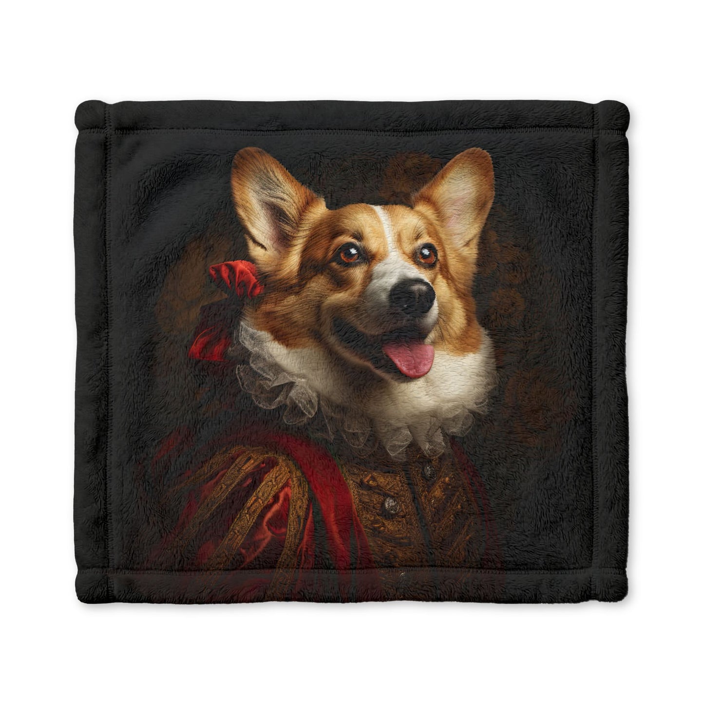 Renaissance Corgi Cuddle Blanket
