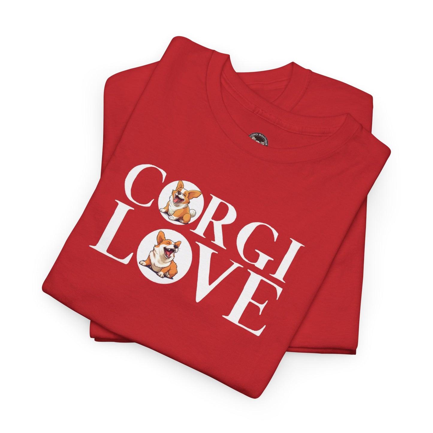Corgi Love Statement T-Shirt - For the Love of Corgis!