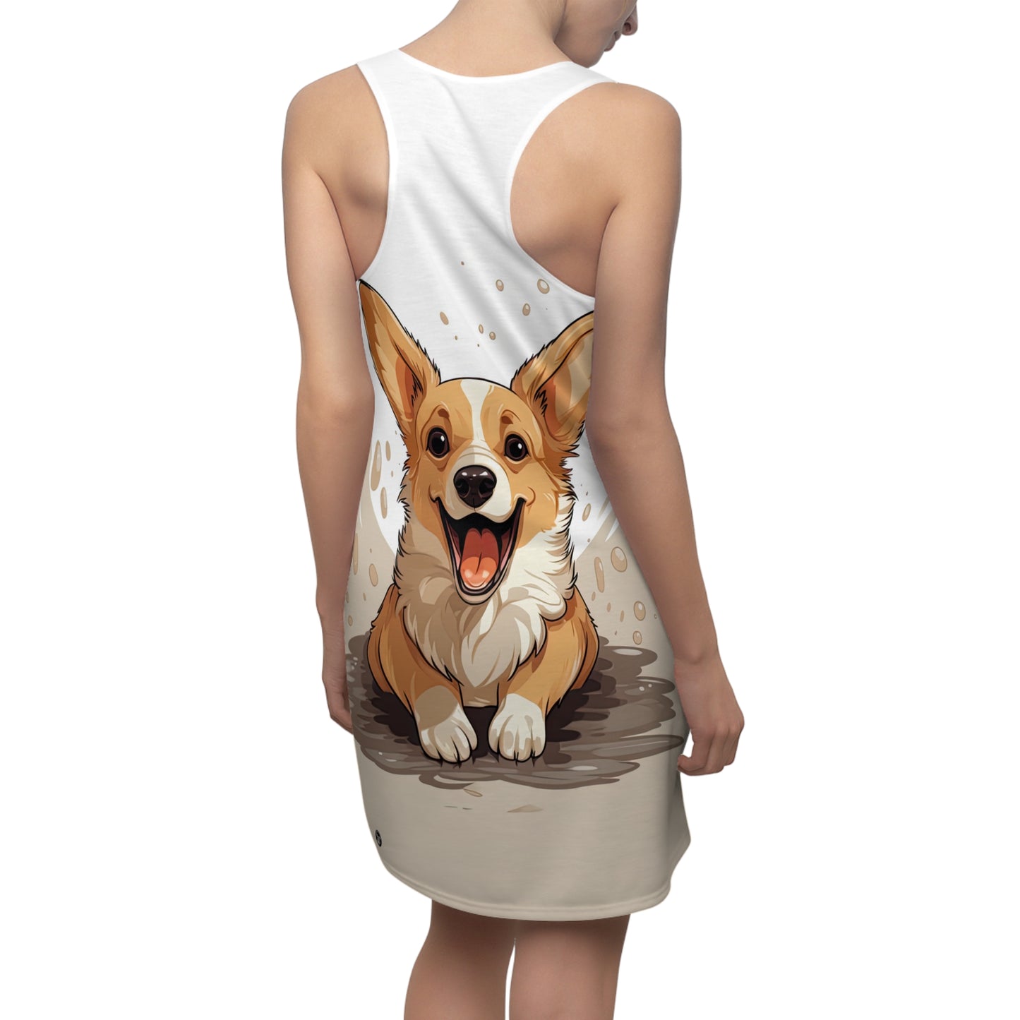 Corgi Cuteness Racerback