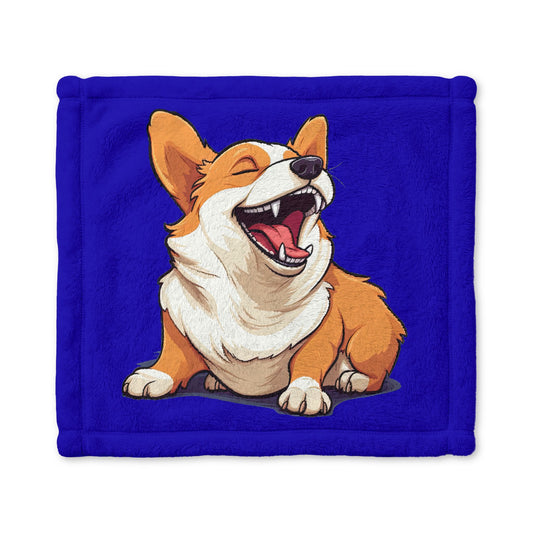 Comical Corgi Cuddle Blanket