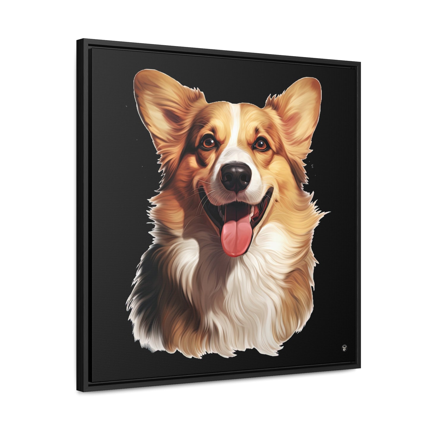 The Celebrity - Framed on Canvas