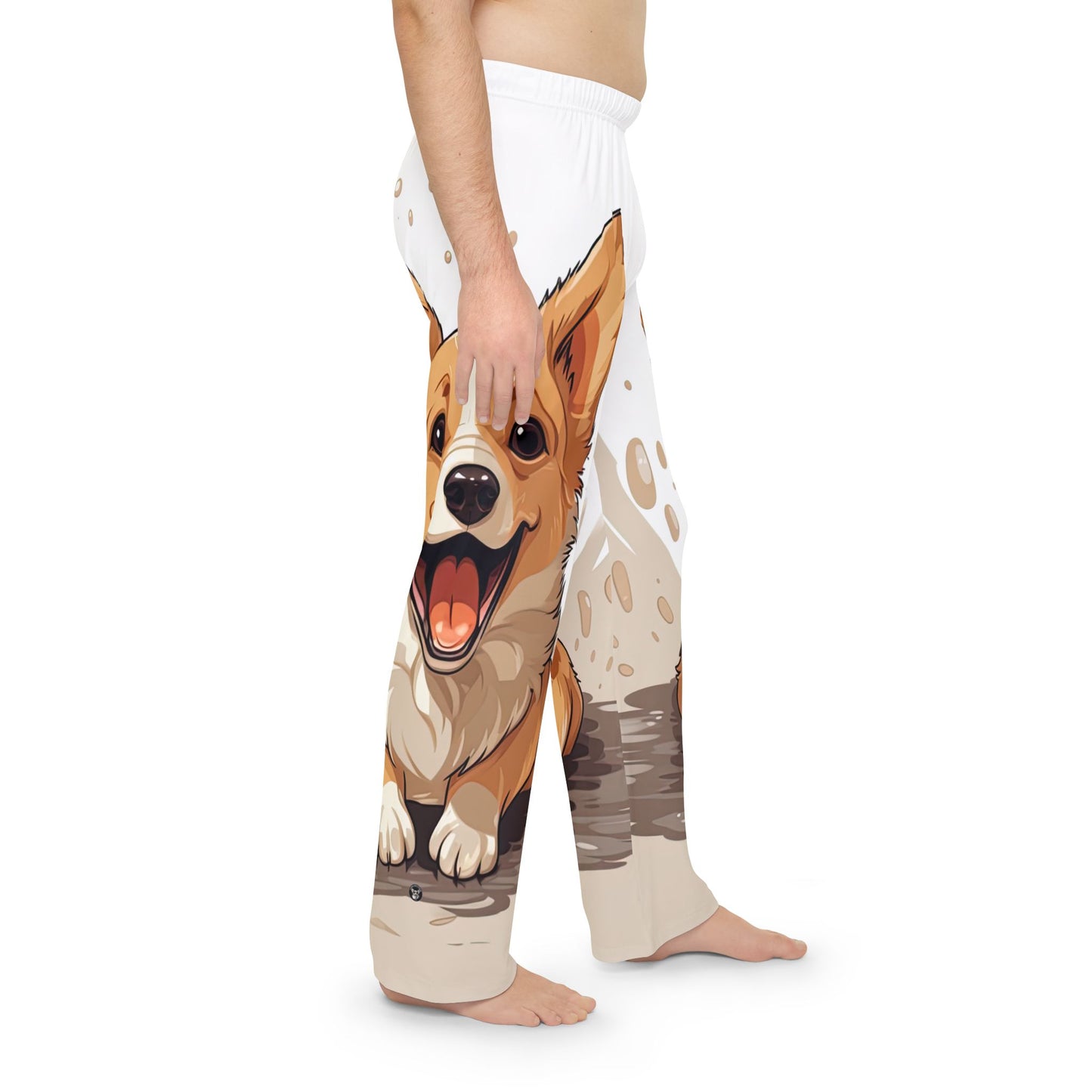 Corgi Cuteness Men's Pajama Pants