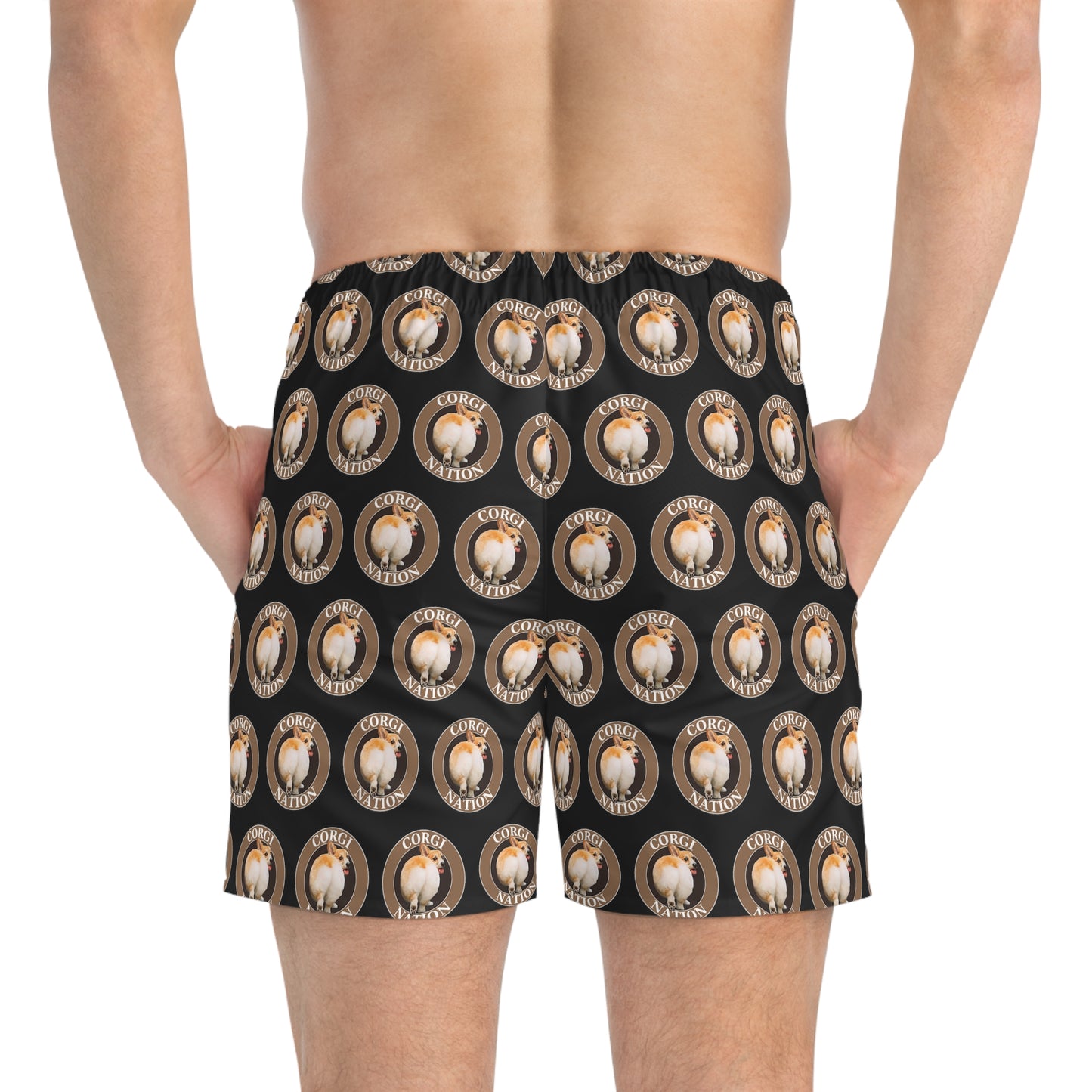 Corgi Nation - Swim Trunks